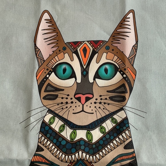 spoonflower Other - Cosmic Cat tea towel brand new!